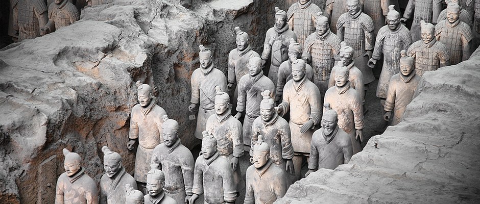 Terracotta army, Xian, China